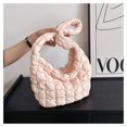 thumbnail image 1 of Bolsa de nube portátil de gran capacidad, de moda, minibolsa plisada para debajo del brazo, 1 of 6