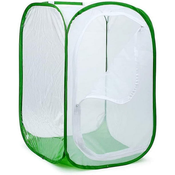 Hiboom 6 Pcs Mini Butterfly Habitat Cage Bulk Clear Mesh Butterfly Net