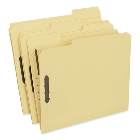 Universal Deluxe Reinforced Top Tab Folders with Two Fasteners 1/3-Cut Tabs Letter Size Yellow 50/Box (13524) Universal Deluxe Reinforced Top Tab Folders with Two Fasteners 1/3-Cut Tabs Letter Size Yellow 50/Box (13524)