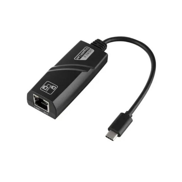 Adaptador de tarjeta de red USB C LAN Ethernet Gigabit 1000Mbps