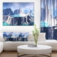 thumbnail image 1 of Planète Extraterrestre Rendue en 3D - Grand Paysage sur Toile, 1 of 4