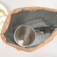 thumbnail image 6 of 1pc Waterproof Tightly Food Bags  Picnic Thermal Insulation Kraft Paper Lunch Bags  Home Storage Food Bag (Brown), 6 of 7