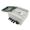 thumbnail image 2 of Caja combinadora solar fotovoltaica de 2 hilos de plástico, fusible de 15 A, disyuntor de protección contra rayos, 2 entradas, 1 salida, CC 1000 V, IP65, resistente al agua, 2 of 14