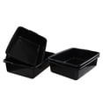 thumbnail image 7 of Wekioger 4-Pack 22 L Plastic Commercial Bus Tub, Large Restaurant Bus Box, Black, 7 of 7
