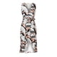 thumbnail image 4 of Vestido sin mangas con estampado de cuello en V para mujer con dobladillo irregular delgado con cordones (incluye cinturón) Pompotops ghjkhdj9252, 4 of 8