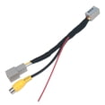 thumbnail image 3 of 2X Cámara de Visión Trasera de Coche Adaptador de Cable de Conversión de Cámara de Marcha Atrás de VíDeo RCA para ASX GF ZJ, 3 of 5