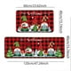 thumbnail image 3 of Juego de Tapetes Navideños para Cocina, Tapetes Navideños para Pies, Tapetes Decorativos para El Suelo, 3 of 3