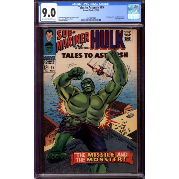 Tales to Astonish #85 - CGC 9 Comic Book