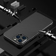 thumbnail image 3 of TECH CIRCLE for iPhone 11 Pro Max,Rigid PC Back and Soft TPU Ultra Slim Shockproof Carbon Fiber Cover for iPhone 11 Pro Max 6.5 inch,Blackred, 3 of 7