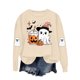 thumbnail image 2 of Ailaofu Halloween Cute Sweatshirt For Women Long Sleeve Pullover Graphic Basic Tops Casual Fall Fashion Sweatshirts, 2 of 7