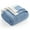 Blue, variant on Snuggle Sac Reversible Ribbed Throw Blanket Fuzzy Knit Blanket for All Season, Beige, 50*60"
