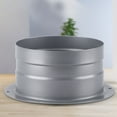 thumbnail image 2 of Metal Flange Vent Pipe Fitting Wall Air Pipe Hose Flange Adapter, 2 of 13