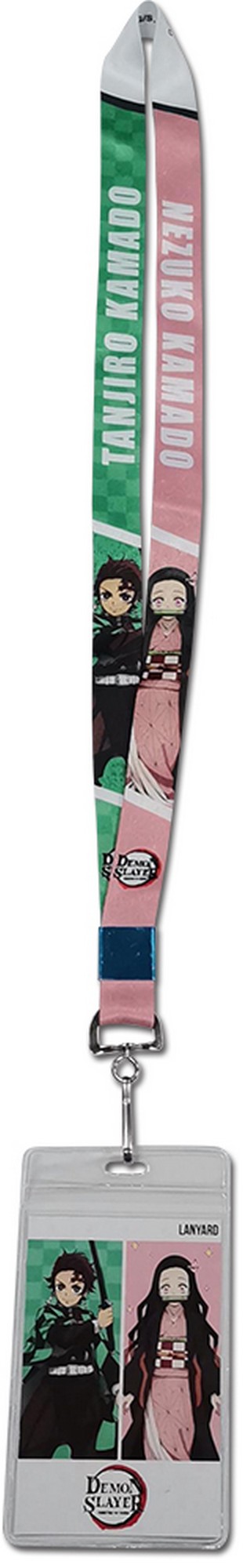 Demon Slayer - Tanjiro Kamado & Nezuko Kamado 01 Lanyard