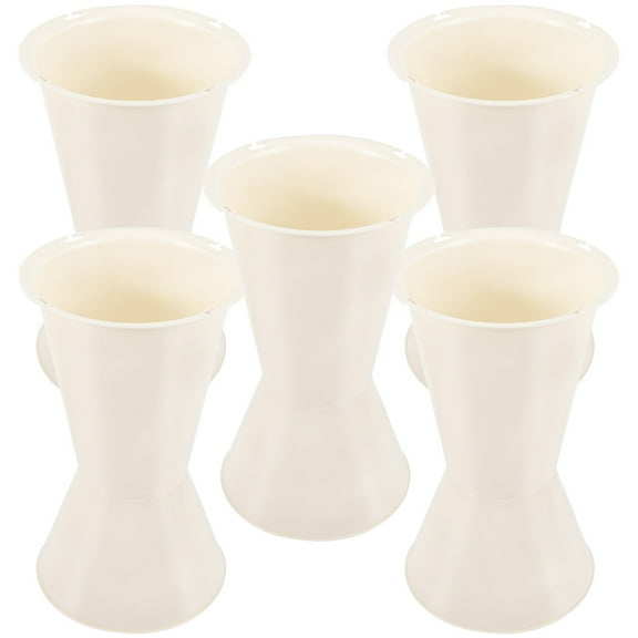 MERRYHAPPY Plastic Wedding Bouquet Holders Pieces for Artificial Flowers and Event Decoration