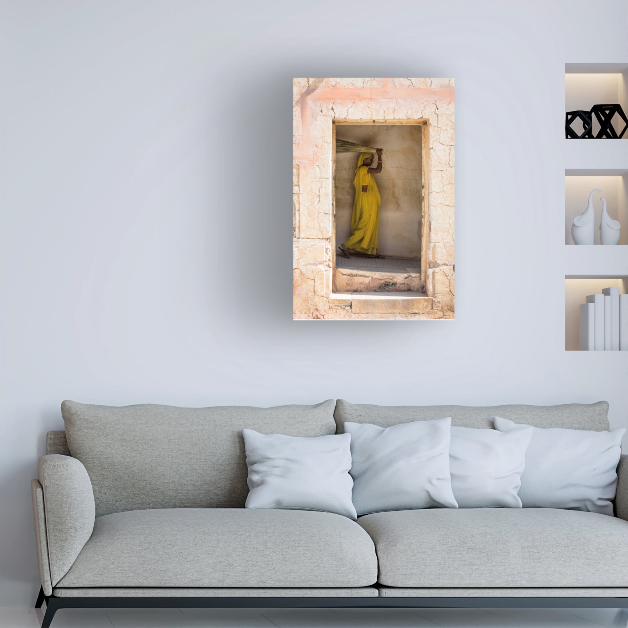 Canvas Wall Art - Amnon Eichelberg 'Documentary' Wall Art for Living Room, Bedroom, or Office Décor by Trademark Fine Art - 22 x 32 Inches