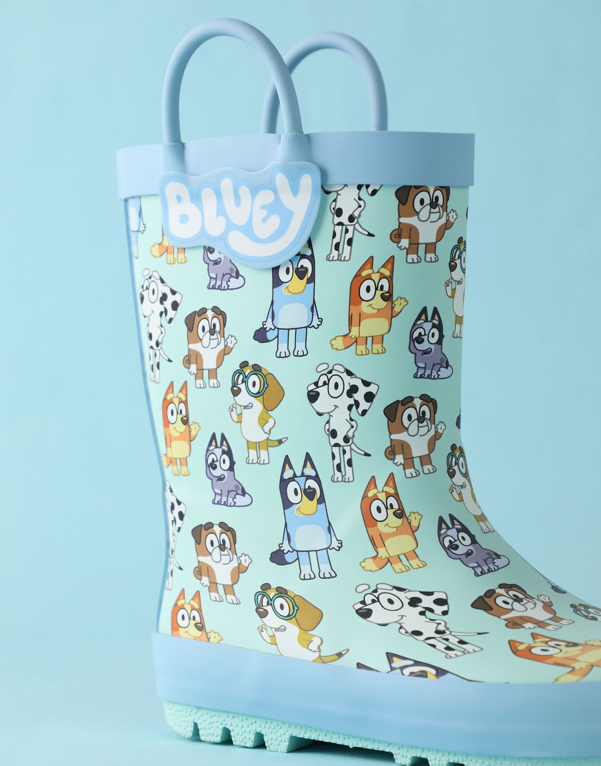 Bottines Enfant Bottes De Pluie Bluey Pour Filles - Taille 21 à 28 - Caoutchouc Avec Motifs Arc-en-Ciel Bottes De Pluie Fille Walmart