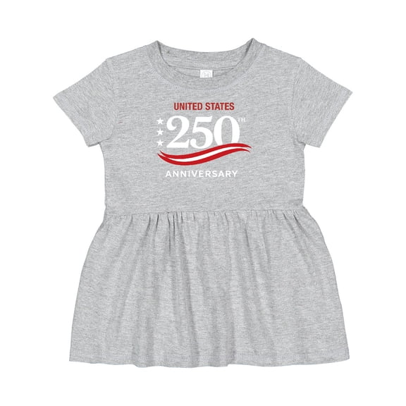Inktastic United States 250th Anniversary Celebration Girls Baby Dress