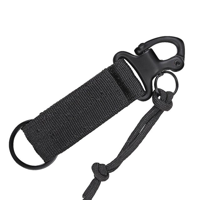Taian al aire libre cintura cinturón llavero equipo herramienta multifunción Molle llave hebilla (negro) ShuxiuWang 8390611600662