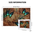 thumbnail image 4 of Sikiie Vintage Butterfly Green Puzzle, Jigsaw Puzzles, Jigsaw Puzzles 1000 Pieces, Custom Jigsaw Puzzle for Adults (29.5×19.7in, Horizontal), 4 of 9