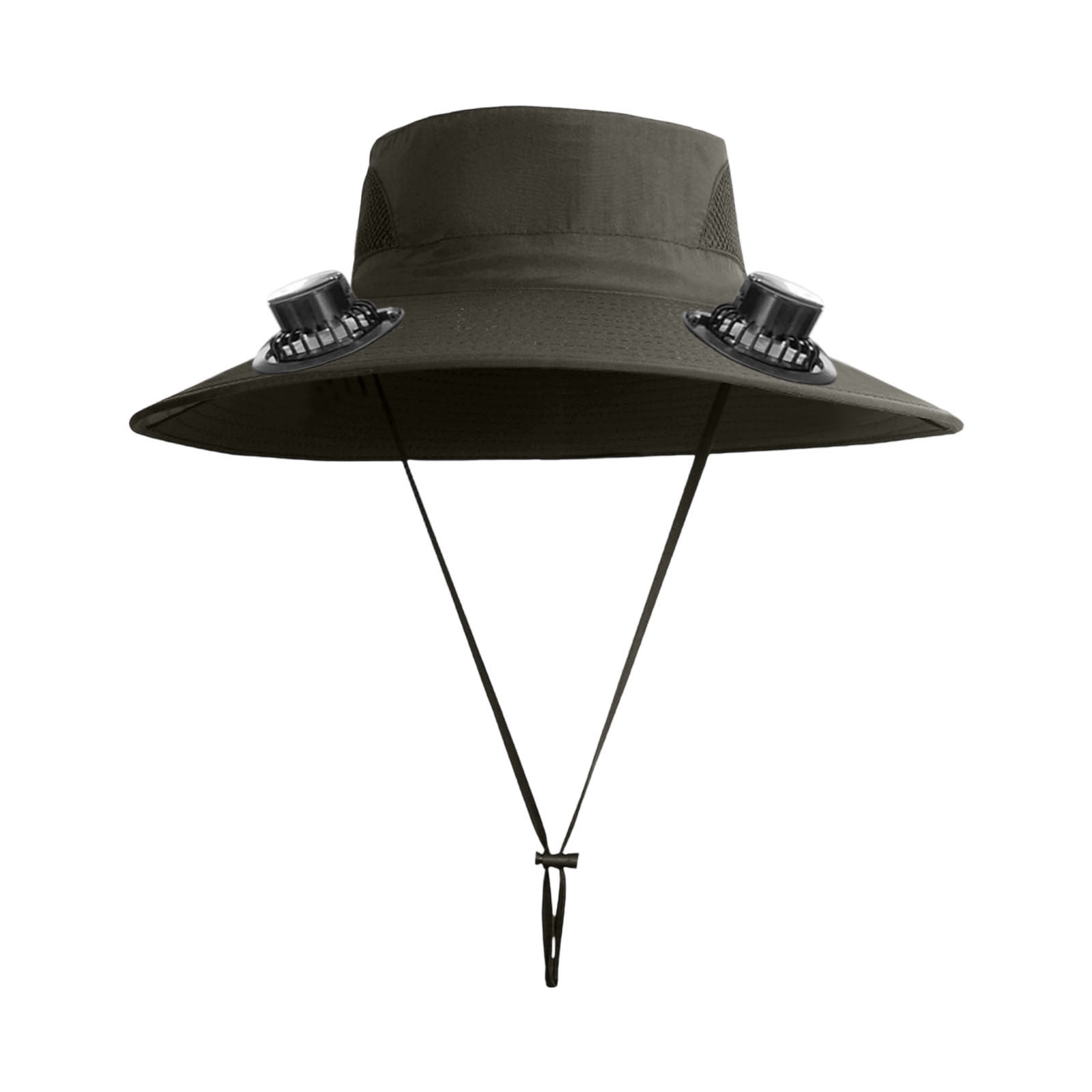 Solar Powered Fan Hat,Hat with Fan,Hat with Fans Solar Power,Wide Brim Solar Fan Hat,Fishing Hat with Solar Fan,Solar Fan Hat Upf50+,USB Rechargeable(Green Gift:Masks 20in)from ANMUYUM