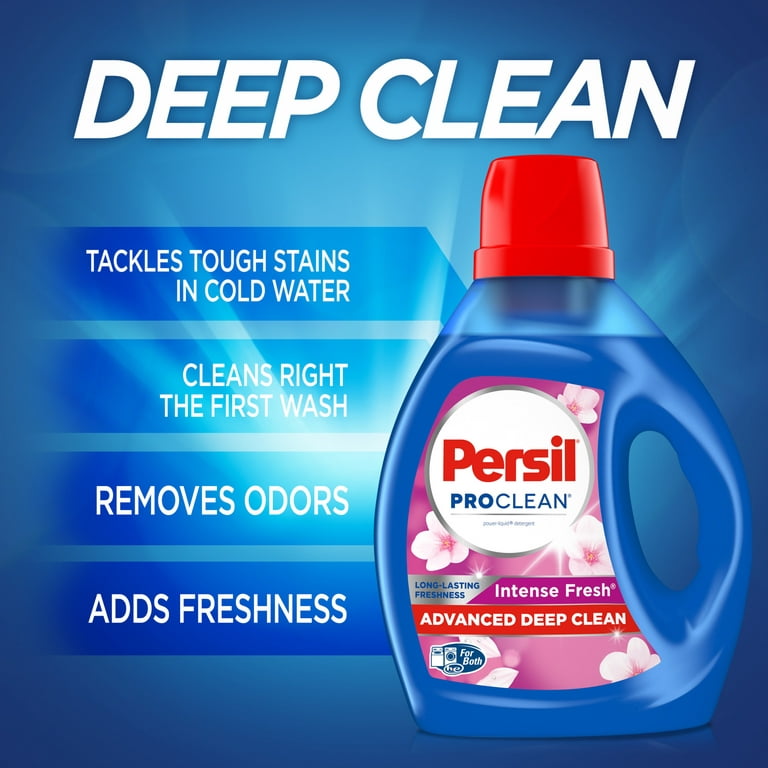 Persil ProClean Liquid Laundry Detergent, Intense Fresh, 100 Fluid Ounces,  64 Loads