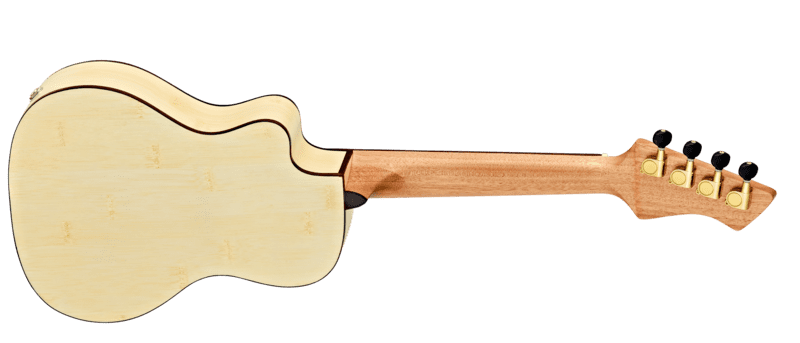 Ortega Horizon Series RUBO-CE Bamboo Concert Acoustic-Electric Ukulele Satin Natural