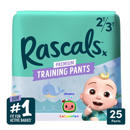 Rascal + Friends Training Pants Size 4T-5T 18 Count
