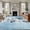 Blue, variant on Round Rugs 3Ft, Green Floral Round Area Rug Washable Indoor Throw Carpet, Country Rustic Ombre Painting Art Watercolor Small Non Slip Circle Rug for Bedroom Living Room Home Decor Aesthetic