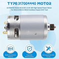 thumbnail image 4 of 317004440 Motor For Bs10.8 Bs14.4 Bs18 Impact Drill Tool, 4 of 5