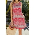 thumbnail image 2 of Summer Dresses for Women Beach Floral Tshirt Sundress Casual Pockets Boho Tank Dress, 2 of 12