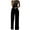 Black, variant on TIHLMK Rompers for Women Women Solid Halter Jumpsuit Pajamas Casual Wide Leg Pants Gift for Women