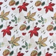 thumbnail image 2 of LUSHVIDA Rectangle Fall Tablecloth 60x120 inch Maple Leaves- Washable Wrinkle Resistant Thanksgiving Tablecloth for Fall/Harvest Dinner Party, Banquet, Dining Table Holiday Table Cover, 2 of 5