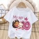 thumbnail image 3 of Gabbys camiseta de casas de muñecas para niños, ropa con números de feliz cumpleaños, camisetas cortas de verano, ropa para niños, regalo de fiesta, 3 of 5