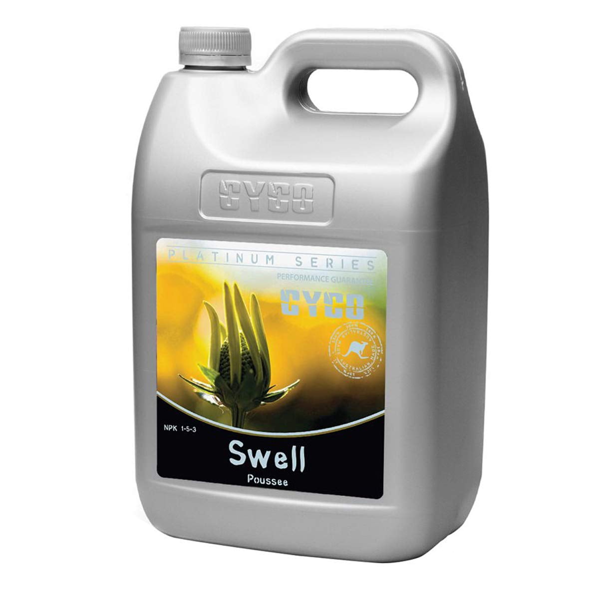 Soul Big Swell, Liquid Fertilizer for Hydroponics and Soil, 2-5-3, Quart