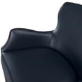 thumbnail image 6 of Comfort Pointe Dallas Faux Leather Arm Chair with High Leg in Midnight Blue, 6 of 15