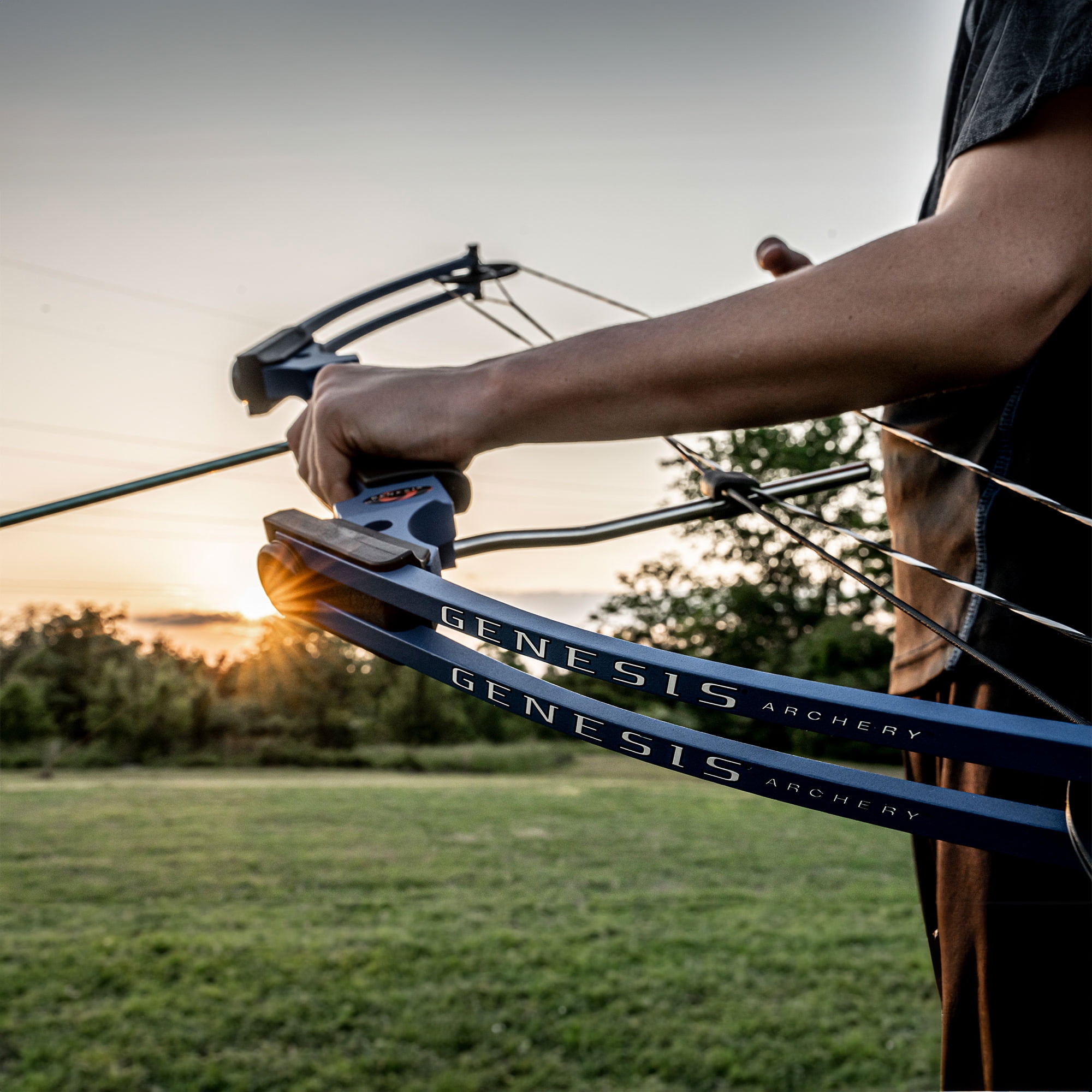 Genesis Archery Compound Bow w/Adjustable Sizing, Right-Handed (2 Pack)