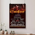 thumbnail image 4 of 2002 BLACK SABBATH CONCERT POSTER PRINT WALL ART THE OZZFEST CONCERT POSTER Size 24''x36'' - Kiloa, 4 of 5