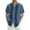 AB02-Blue, variant on Cuban Guayabera Shirts for Men Short Sleeve Casual Button Down Hawaiian Shirt Band Collar Beach Camp Mexican Shirt Red XL