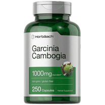 Garcinia Cambogia Pills | 1000mg | 250 Capsules | Non-GMO, Gluten Free | by Horbaach