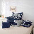 thumbnail image 6 of jejeloiu Football Game Gaming 7-Piece Twin Bedding Sets,American Rugby Helmet Bedding Comforter Set For Ball Lovers Reversible, 6 of 8