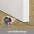 thumbnail image 4 of JAATOP Dirt Trapper Door Mats 17"x 27", Non-Slip Semicircular Doormat, Absorbent Floor Mat for Front Door, Washable Entry Rugs, Beige, 4 of 9