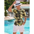 thumbnail image 3 of sogami Mens's Hawaiian Shirts Beach Vacation Party Short Sleeve Aloha Shirt, 3 of 7