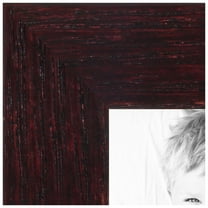 ArtToFrames 4x8 inch Cherry Picture Frame, Red Wood Poster Frame (4111)