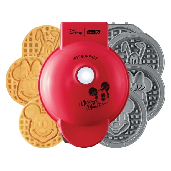 Wafflera Eléctrica DASH MultiMaker Mini con 4 Placas