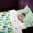 thumbnail image 5 of Manfei Festive Christmas Tree 7-Piece Twin Bedding,Traditional Polka Dot Bedding Comforter Set,Green White,Christmas Reversible, 5 of 6