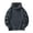 Dark Gray, variant on Enjoytime Mens Oversized Hoodie Fashion Striped Long Sleeve Sweatshirt Casual Loose Fall Winter Warm Tops with Pockets Dark Gray L