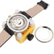 thumbnail image 4 of Poseedor Reloj abridor ajustable cubierta trasera de la caja prensa cierre removedor soporte (amarillo, 4 of 4