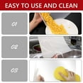thumbnail image 5 of Tripumer 6 Pcs Clear Plastic Placemats Clear Plastic Place mat for Dining Table 12 x 16 inch Translucent Place mats Transparent Table Mats for Kitchen Table Dining, 5 of 8