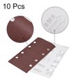 thumbnail image 3 of 240-Grits 8-Holes Hook and Loop Sanding Sheet 7.3 x 3.6-inch Wet Dry Aluminum Oxide Sandpaper for Sander 10pcs, 3 of 3