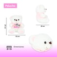 thumbnail image 2 of Oso De Peluche Con Playera Rosa It S A Girl Con Cigüeña, 2 of 5